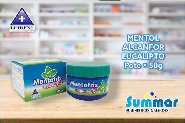Mentofrix® Rub Ungüento Pote x 50g TRIDEX
