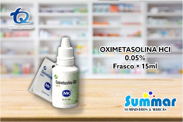 Oximetazolina HCI 0.05% Solución Nasal Frasco x 15ml TQ