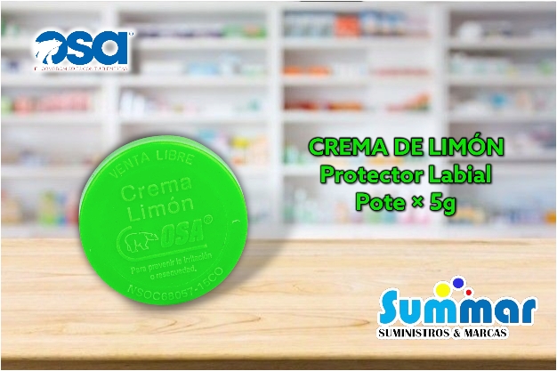 Crema de Limón Pote x 5g OSA