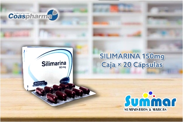 Silimarina 150mg Caja x 20 Cápsulas COASPHARMA