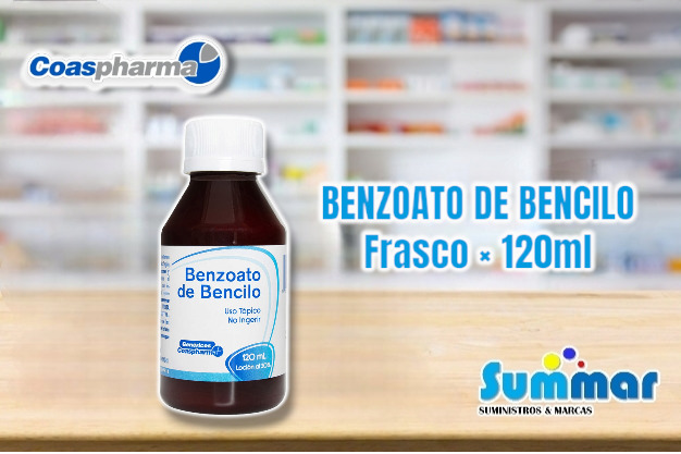 Benzoato de Bencilo Frasco x 120ml COASPHARMA