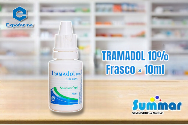 Tramadol 10% Solución Oral Frasco x 10ml EXPOFARMA