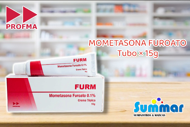 Furm Crema 0.1% Tubo x15g (Mometasona Furoato) PROFMA