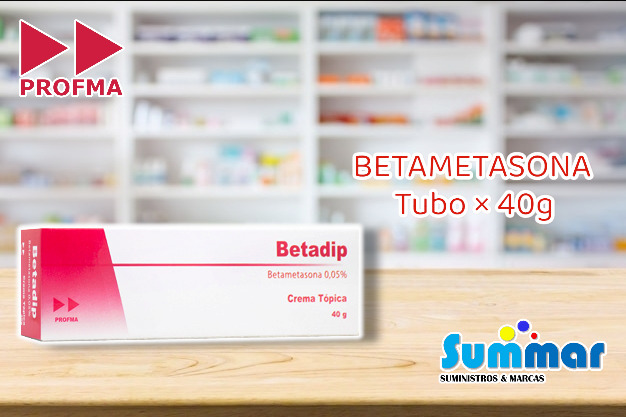 Betadip 0,05% Crema Tubo x 40g (Betametasona Dipropionato) PROFMA