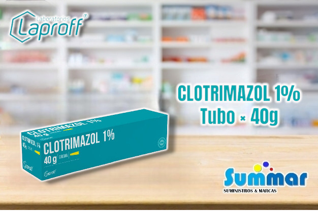 Clotrimazol Crema Tópica Tubo x 40g LAPROFF