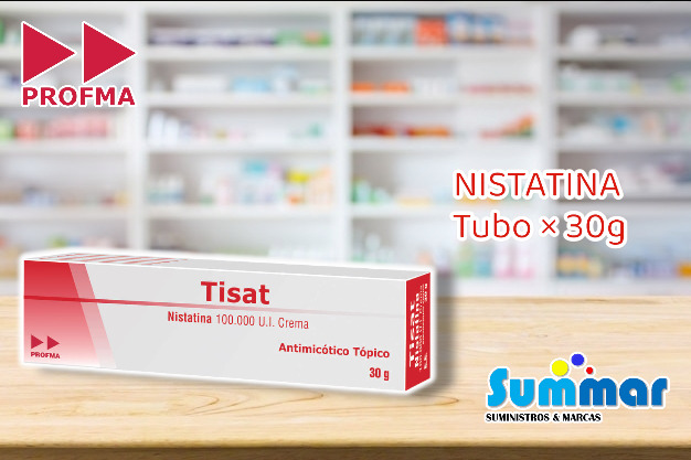 Tisat Crema 10.000 U.I Tubo x 30g (Nistatina) PROFMA