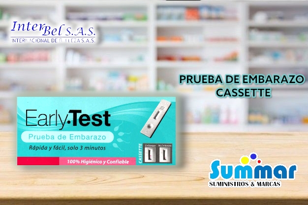 Early-Test Prueba De Embarazo Cassette INTERBEL