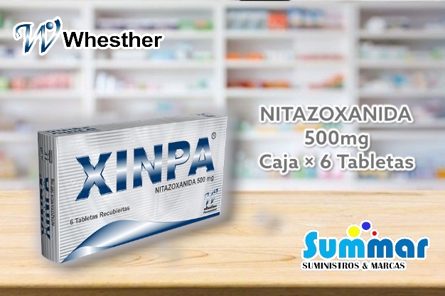 Xinpa 500mg Caja x 6 Tabletas (Nistatina) WHESTHER