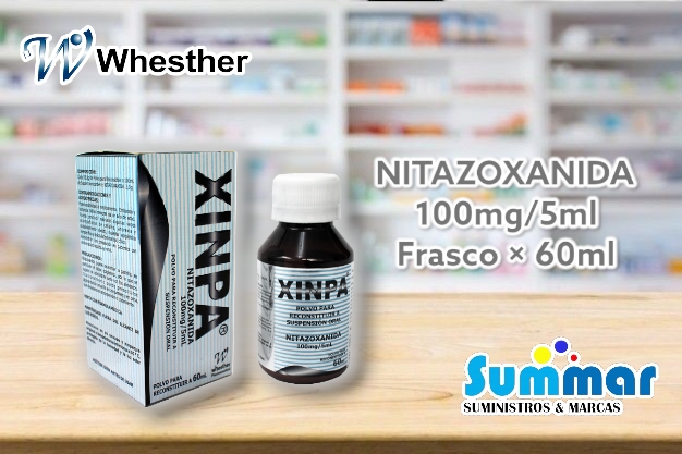 Xinpa 100/5mg Frasco x 60ml (Nistatina) WHESTHER