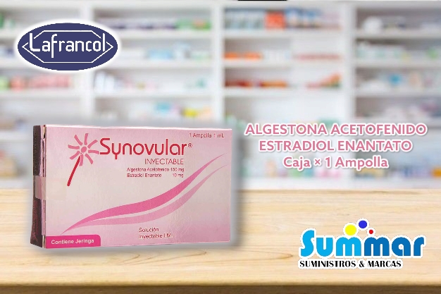 Synovular Caja x 1 Ampolla (Algestona Acetofenido Estradiol Enantato) LAFRANCOL