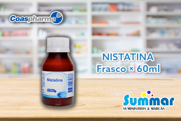 Nistatina 100.000 UI/ML Suspensión Frasco 60ml COASPHARMA