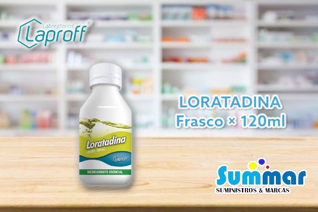 Loratadina 5mg Frasco 100ml LAPROFF