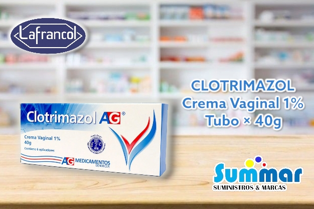 Clotrimazol Crema Vaginal 1% Tubo x 40g AG