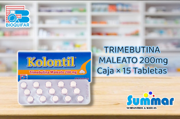 Kolantil 200mg Caja x 15 Tabletas BIOQUIFAR