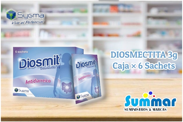 Diosmit 3g Caja x 6 Sachets SYGMA