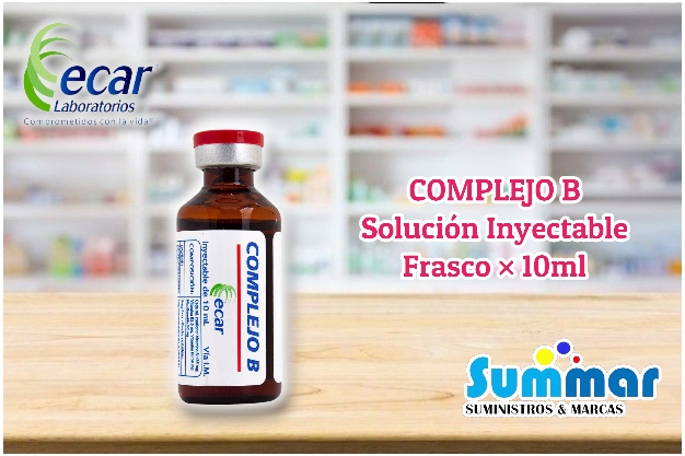 Complejo B Solución Inyectable x 10ml ECAR