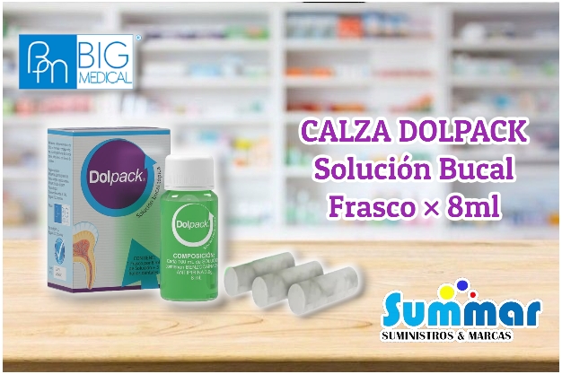 Calza Dolpack Solución Bucal Frasco x 8ml BIG MEDICAL