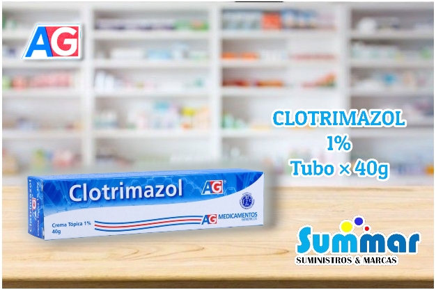 Clotrimazol Crema Tópica 1% Tubo x 40g AG