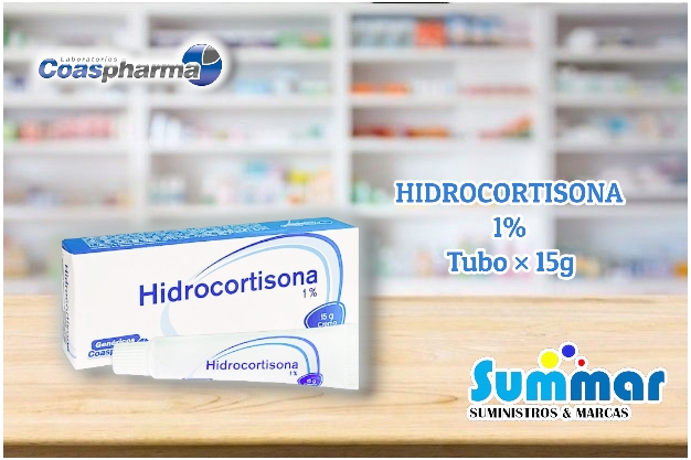 Hidrocortisona 1% Crema Tubo x 15g COASPHARMA