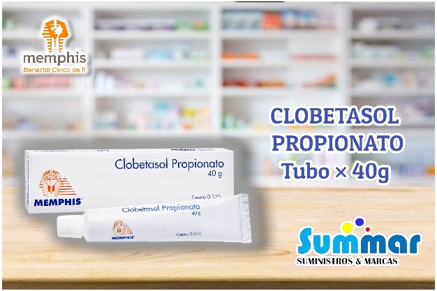 Clobetaso propionato 0,05% Tubo x 40g MEMPHIS