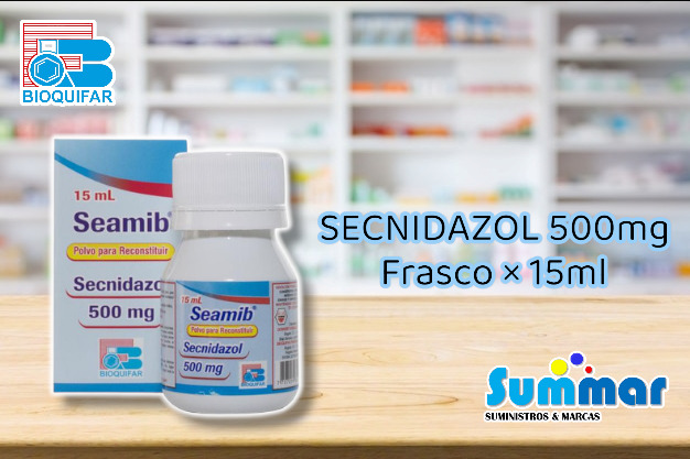 Seamib 500mg Frasco x 15ml (Secnidazol) BIOQUIFAR