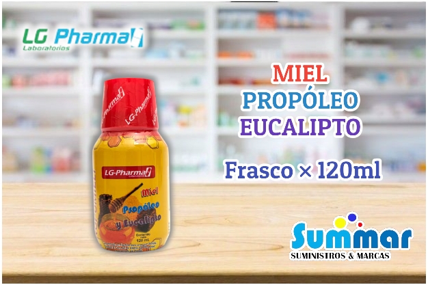 Propomielt Frasco x 120ml (Miel Propóleo y Eucalipto) LG-PHARMA